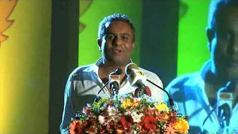Dr.Harsha Subasinghe , CEO of CODGEN  inspirational speech at Sahasak Award Ceremony 2014