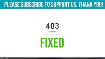 Fixing the WordPress "403 Forbidden" Error in 2025