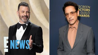 Robert Downey Jr. REACTS to Jimmy Kimmel’s Oscars Joke About Him | E! News