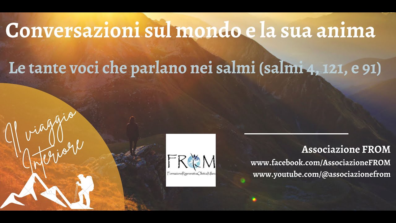 Accogliete La Sua Anima Conversazioni sul mondo e la sua anima: le tante voci che parlano nei