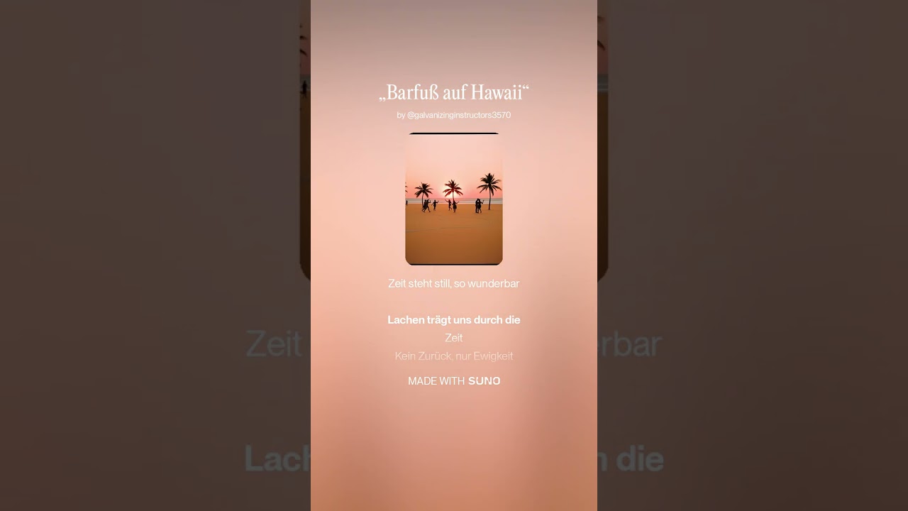 „Barfuß auf Hawaii“