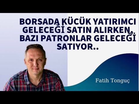 BORSADA KÜÇÜK YATIRIMCI GELECEĞİ SATIN ALIYOR AMA BAZI PATRONLAR GELECEĞİ SATIYOR.. (11 ARALIK 2022)