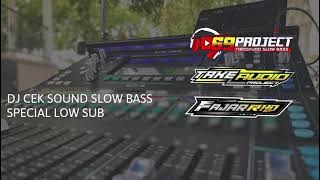 DJ CEK SOUND SLOW BASS. SUB NYA BIKIN MANTAN NGAJAK BALIKAN. #ceksoundhoreg #soundsystemindonesia
