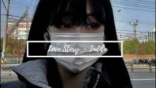 Love Story - Indila (8D with rain in background)