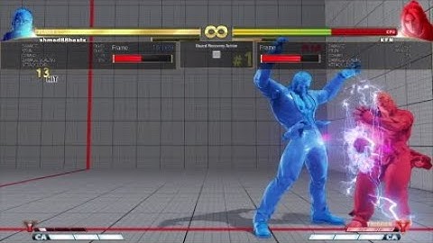 SFV Urine headbutt loop after throw  shimmy