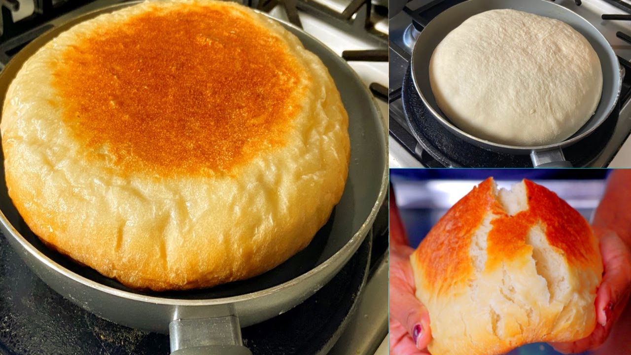 ഫ്രയിങ് പാനിൽ ഇനി ആർക്കും ഉണ്ടാക്കാംകേരള ബേക്കറി ബ്രഡ് ||  STOVE TOP FRYING PAN SOFT BREAD NO BAKE