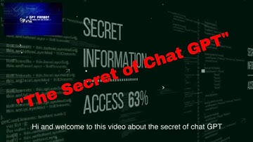 "The Secret of Chat GPT: How It