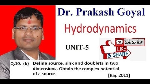 M.Sc previous year hydrodynamics by Dr. Prakash Goyal