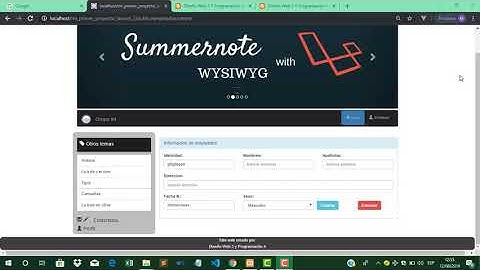 CRUD CON LARAVEL. FORMULARIO DE INSERTAR Y VALIDACIÓN