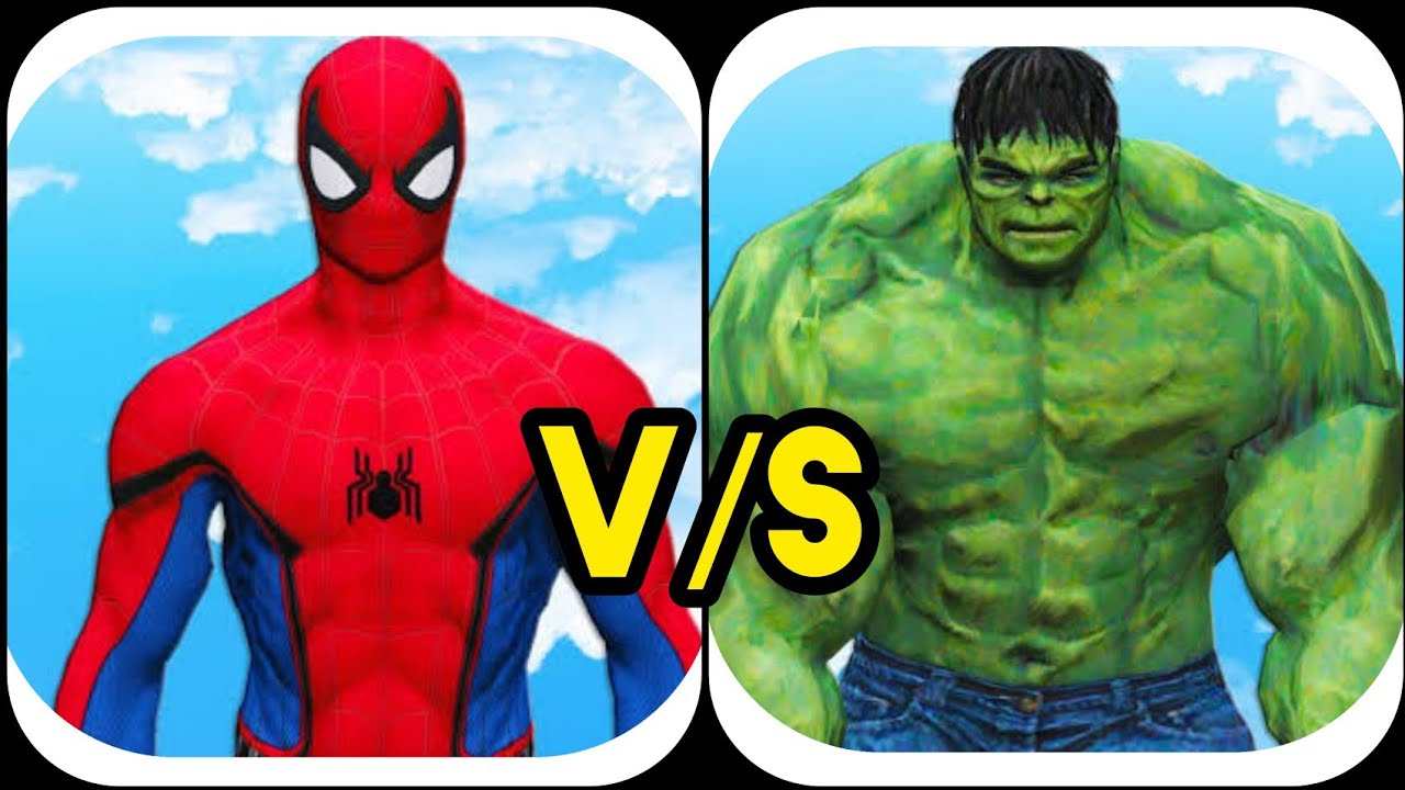 ☑️ Spiderman Vs Hulk Mashup Hero Game All Levels Gameplay Android # ...