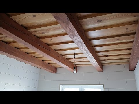 Деревянные потолки 5 видов. Потолки  из дерева в частном доме. Деревянный потолок под старину в доме