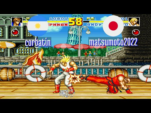 FT3 @fatfursp: corbatin (AR) vs matsumoto2022 (JP) [Fatal Fury