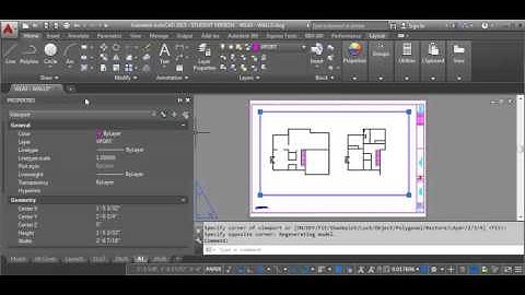 Creating a titleblock and adding a scaled viewport