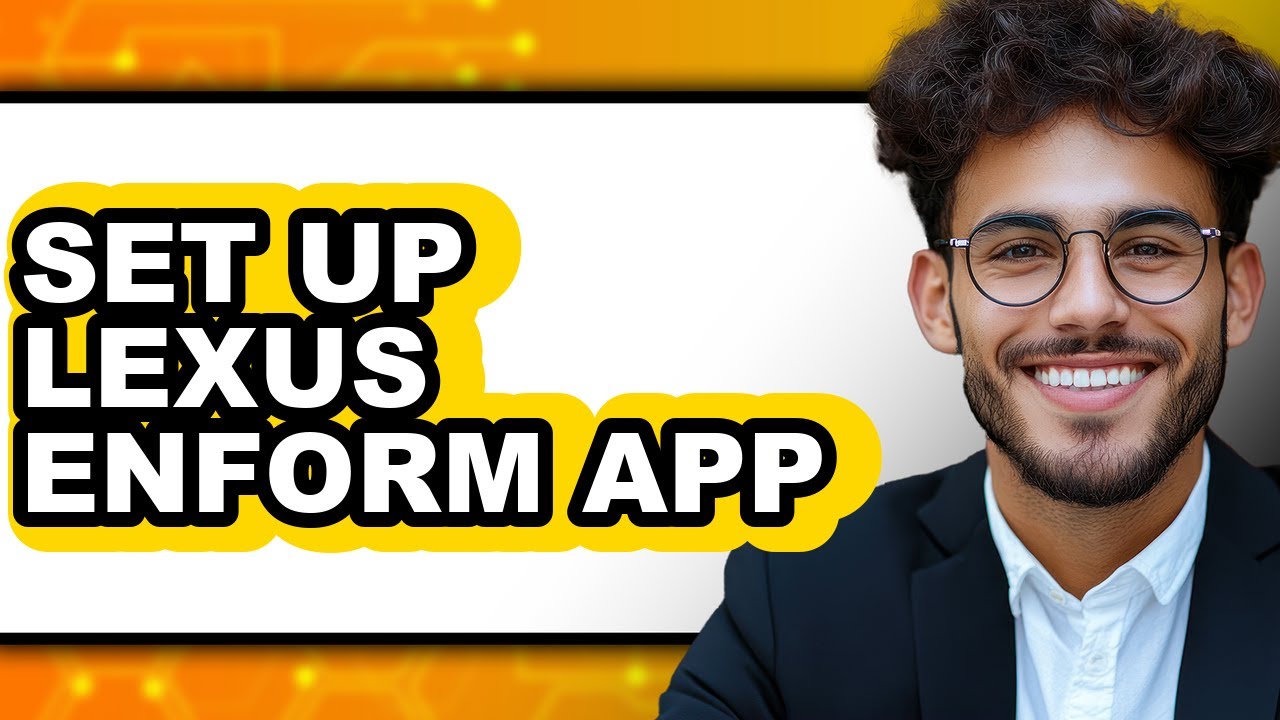 Enform How to Set Up Lexus Enform App (Easy Method) - YouTube