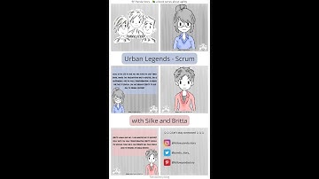 Urban Legends - Scrum, w. Silke & Britta ~ 🐼 Panda Story - 📚 a book series about agility