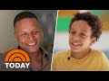Craig Melvin&#39;s son interviews him about new book on fatherhood