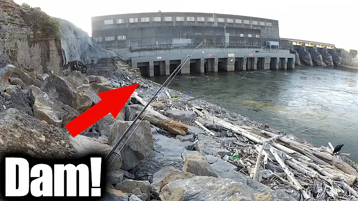 Beginner Fishing Lure - Fishing with Twister Tail Grubs Below a Dam!