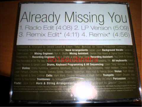Gerald Levert & Eddie Levert, Sr "Already Missing You (Remix Edit