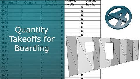 Quantity Takeoffs for Boarding in ArchiFrame