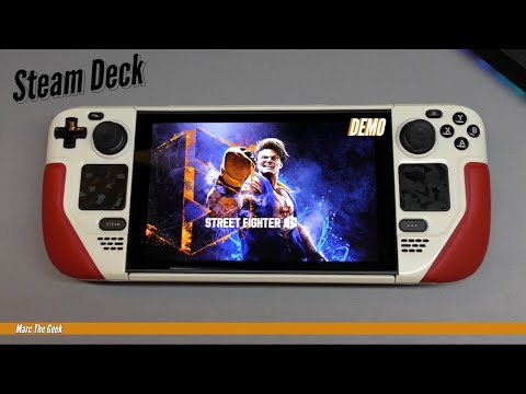 Steet Fighter 6 Steam Deck DEMO Gameplay
