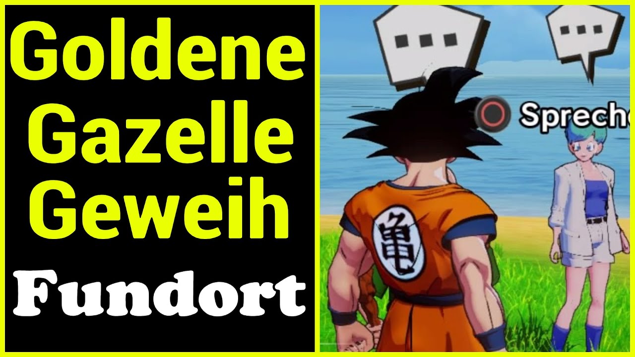 Dragon Ball Z Kakarot Gold Gazelle Geweih Dragon Ball Z Kakarot Goldene Gazelle Geweih Fundort Nebenstory Der