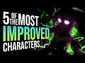 Top 5 most improved characters since their release  genshin impact