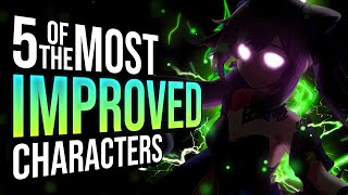 Top 5 MOST Improved Characters Since Their Release | Genshin Impact