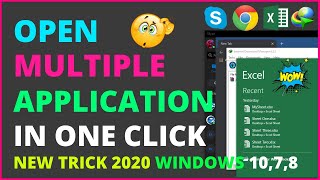 Open Multiple Apps & Programs on Windows 11 & 10 At Once | 2023 screenshot 4