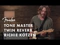 Richie Kotzen Tests Out The Tone Master Twin Reverb | Fender Amplifiers | Fender
