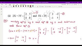 Matrices Class 12th mathematics NCERT chapter3 EX3.2 Q7