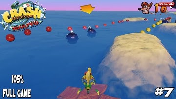 Crash Bandicoot 3 105% Walkthrough - #7 (PS4) No Commentary