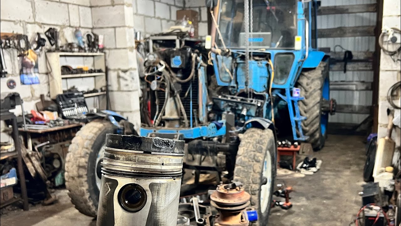 Згорів поршень😳 пішла стружка. Капітальний ремонт двигуна д-240 (245) та Д-65 ЮМЗ-6