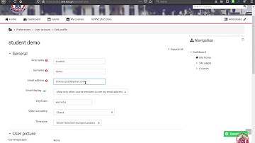 Update Profile on UEW VCLASS