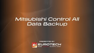 Mitsubishi Control All Data Backup