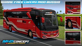 SHARE LIVERY BUS AGRAMAS MOD FERGIAWAN CH. Bussid screenshot 2