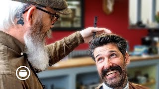 Fixing a "Black Hole" Haircut with Carlos & Mahesh (Good Times at the Barbershop)