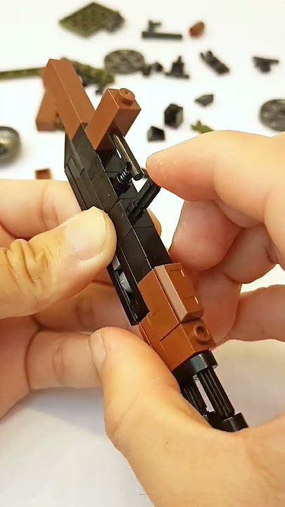 Mini Brick Weapon: RPK - Offbrand Lego Build