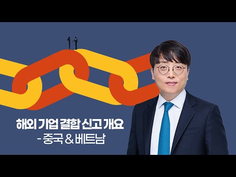 [기업결합 주요 유의사항] 🌍해외 기업 결합 신고 개요 - 중국&베트남