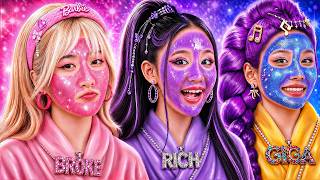 Broke Barbie Vs Rich Bratz Vs Giga Rich Rumi At Beauty SPA! screenshot 1