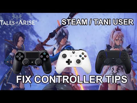 CARA PERBAIKI CONTROLLER TALES OF ARISE PC  (HOW FIX CONTROLLER TALES OF ARISE ) -STEAM-TANI-