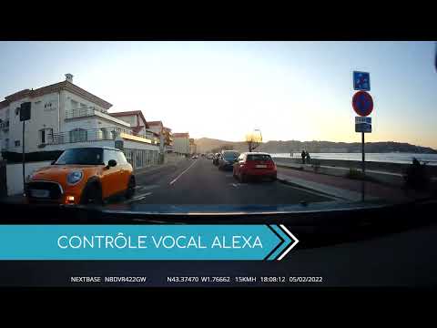 #Test Nextbase 422GW : une dashcam avec Alexa intégrée pour une voiture résolument connectée !