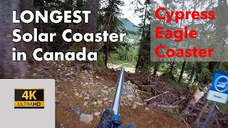 Cypress Mountain Eagle Coaster  Full Ride