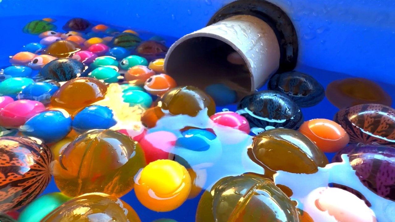 1,000 Water Marbles Run ☆ PVC Pipe Tunnel ☆ The Ultimate Sound of Water