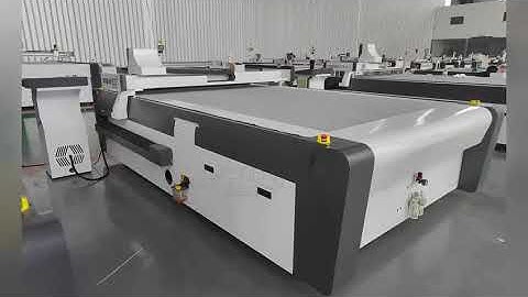 CNC digital knife cutting machine for cutting foam