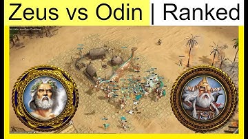 Zeus vs Odin | 1v1 Ranked | Age of Mythology