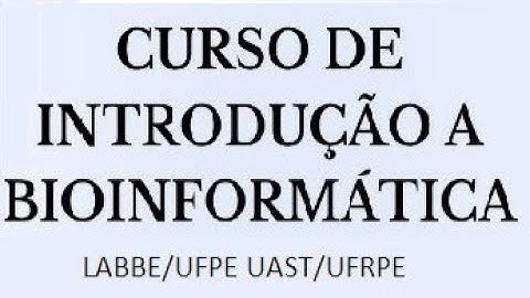 Curso de Introdução à Bioinformática