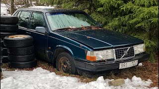 Starting Diesel Volvo 940 After 2 Years + Test Drive
