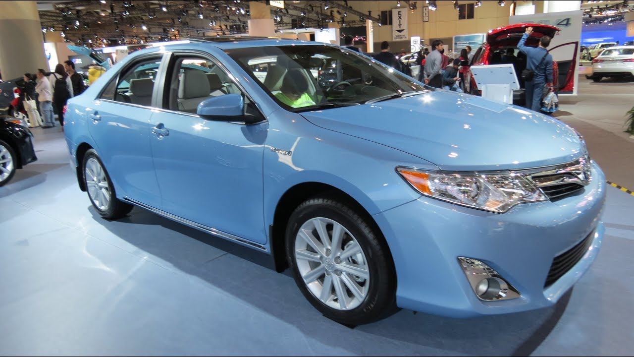 2013 Toyota Camry Hybrid XLE At The 2013 Canadian Int Auto Show Toronto