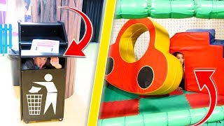 Cache-cache dans un Parc Indoor ! (Gulli Parc)