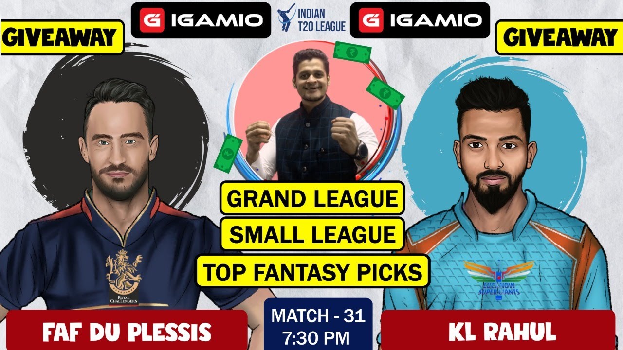 LKN vs BLR || BLR vs LKN || IPL 2022 || IPL || Fantasy Tips || Dream 11 Prediction | Dream 11 Tips